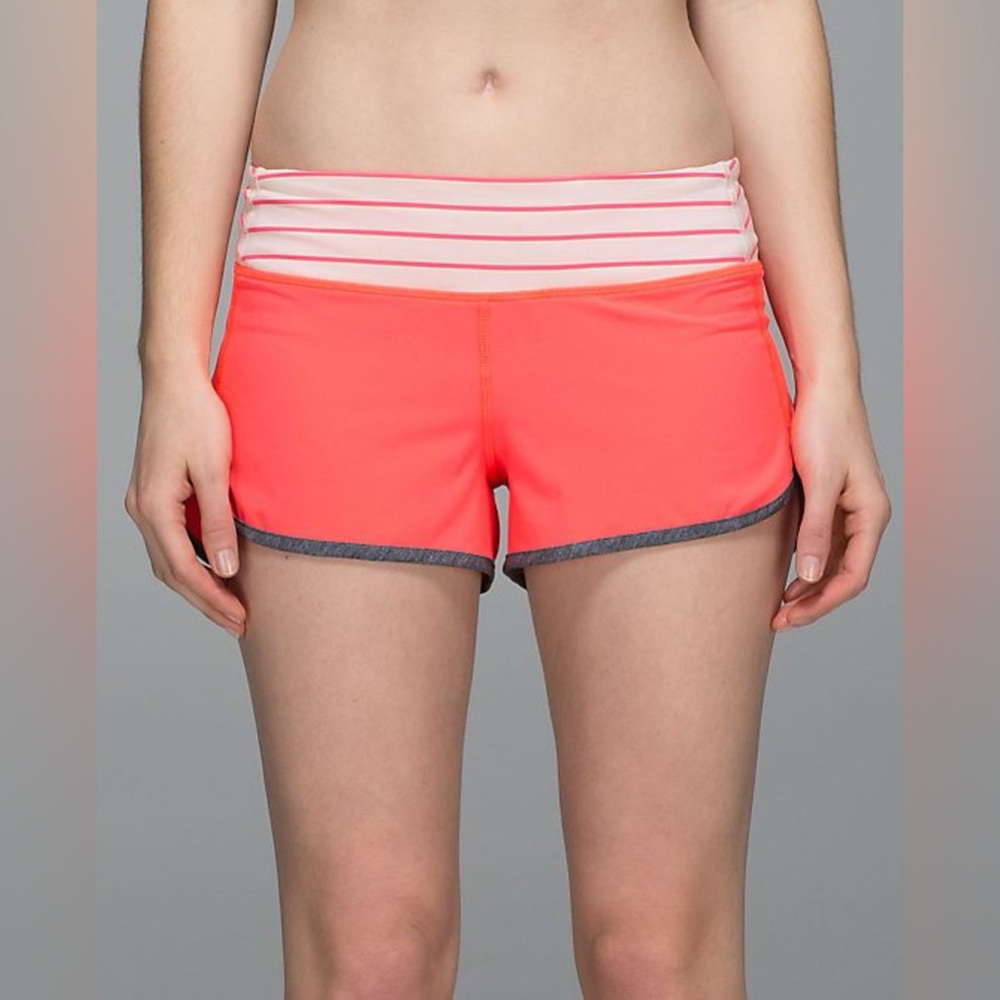 Vintage speed up Lululemon shorts (size: 4, 2.5 inch inseam)